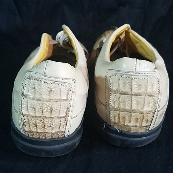 Fennix Italy Luxury Gator Shoes sz 13 Hornback - Picture 6 of 8